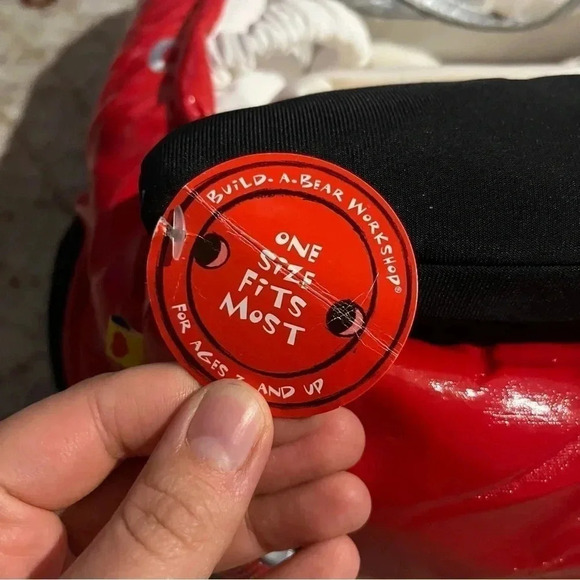 Build A Bear BAB Workshop BABW Red Plush Cruising Convertible Car - Picture 9 of 12